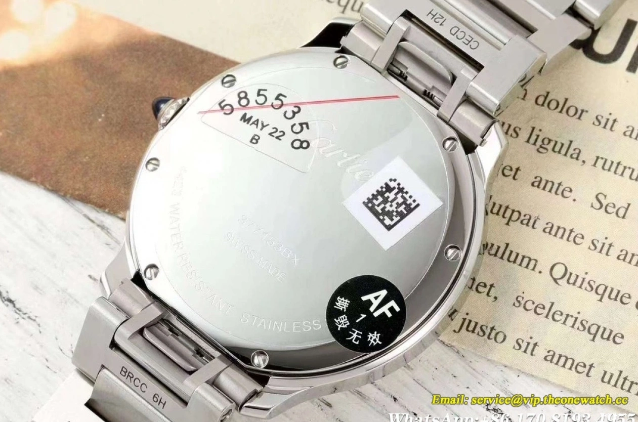 36mm SS Ronde Must White Quartz Dial SS AF 0128